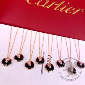 CARTIER Necklace Amulette De Cartier Onyx 1D