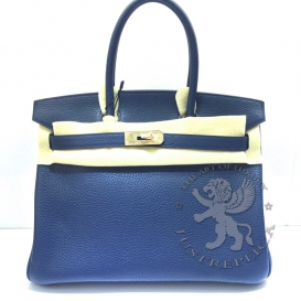Hermes Birkin Togo 30cm Royal Blue