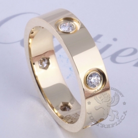 CARTIER Ring Love 6 main Diamonds