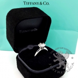 Tiffany Ring Tiffany&Co Solitaire Engagement 1 Diamond