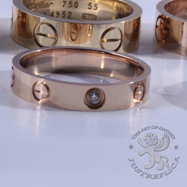 CARTIER Ring Love wedding band 1D