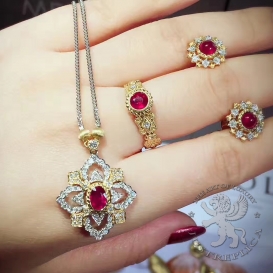 Buccellati Necklace Opera Diamonds Chiodino chain