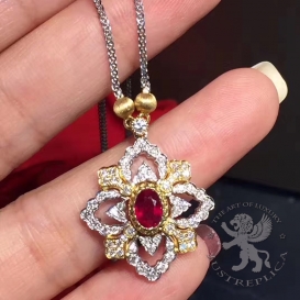 Buccellati Necklace Opera Diamonds Chiodino chain