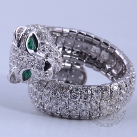 CARTIER Ring Panthere De Cartier 308D