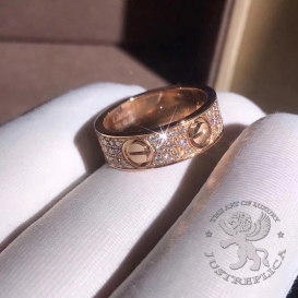 CARTIER Ring Love 66 Diamonds