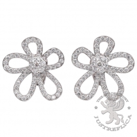 Van Cleef Arpels Earrings Flowerlace 142D