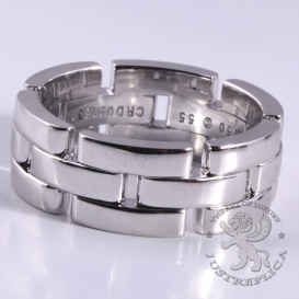 CARTIER Ring Maillon Panthere 3 rows