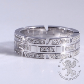 CARTIER Ring Tank Francaise 88D
