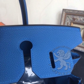 Hermes Birkin Togo 30cm True Blue