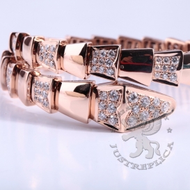 Bulgari Bracelet Serpenti one-coil Diamonds