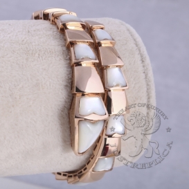Bulgari Bracelet Serpenti one-coil MOP