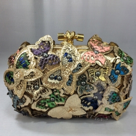 Bottega Veneta Clutch Butterflies