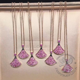 Bulgari Necklace Divas Dream pink sapphire