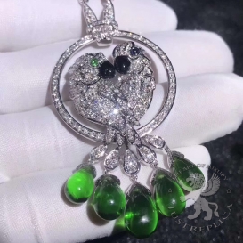 CARTIER Necklace Les Oiseaux Liberes 899D
