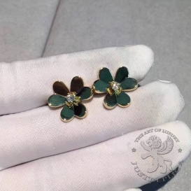 Van Cleef Arpels Earrings Frivole 2D medium