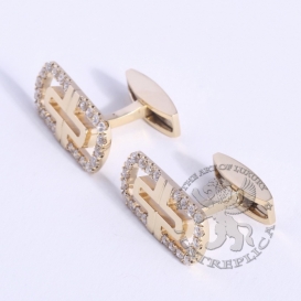 Bulgari Cufflinks Parentesi Openwork