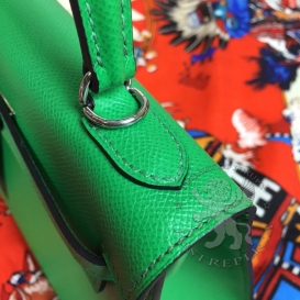 Hermes Kelly Epsom 25cm Bamboo