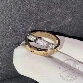 CARTIER Ring Love 44 Diamonds