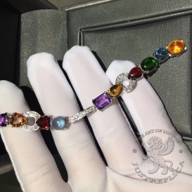 Bulgari Bracelet Parentesi Cocktail Gemstones 36D