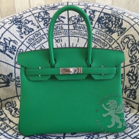 Hermes Birkin Togo 30cm Bamboo 1K