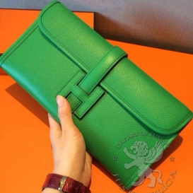 Hermes Jige Clutch Epsom