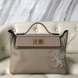Hermes 24/24 Bag 29cm Togo Gris Tourterelle 81
