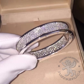Bulgari Bracelet B.zero1 pave Diamonds Large