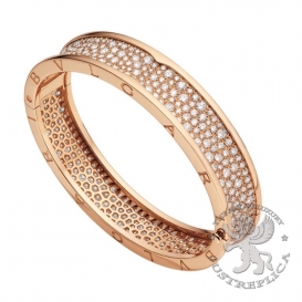 Bulgari Bracelet B.zero1 pave Diamonds Large