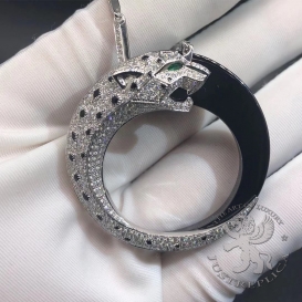 CARTIER Necklace Panthere De Cartier 633D
