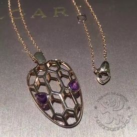 Bulgari Necklace Serpenti 2 saphires small