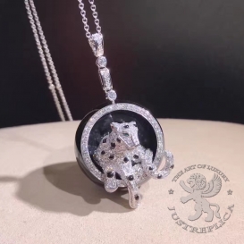 CARTIER Necklace Panthere de Cartier pave Diamonds