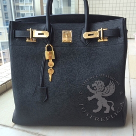 Hermes Birkin Togo 40cm HAC Black