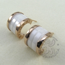 Bulgari Earrings B.Zero1 white