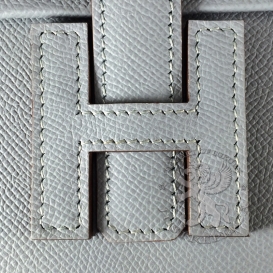 Hermes Jige Clutch Epsom Blue