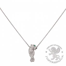 CARTIER Necklace Panthere De Cartier 77D