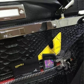 Fendi Peekaboo 33cm Smooth Calf Leather