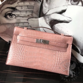 Hermes Kelly Pochette Crocodile leather MISC