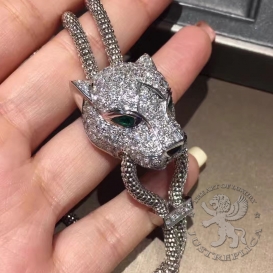CARTIER Necklace Panthere De Cartier 195D