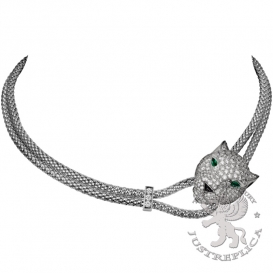 CARTIER Necklace Panthere De Cartier 195D