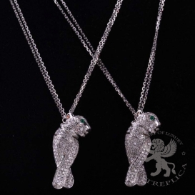 CARTIER Necklace Panthere De Cartier 258D