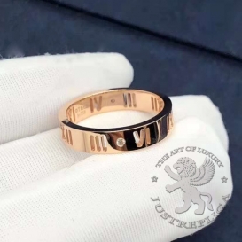 Tiffany Ring Tiffany&Co. Atlas Pierced