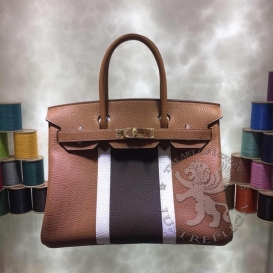 Hermes Birkin Togo Lizard Combo 30cm Tri-color