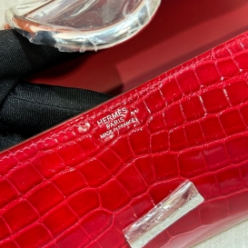 Hermes Egee Clutch 24cm Crocodile Braise (95)